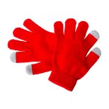 Pigun dotykové rukavice pro děti - červená