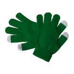 Pigun dotykové rukavice pro děti - tmavě zelená